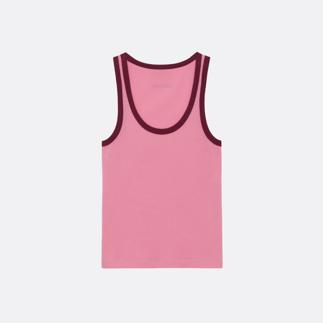 Camiseta sin mangas ciruela