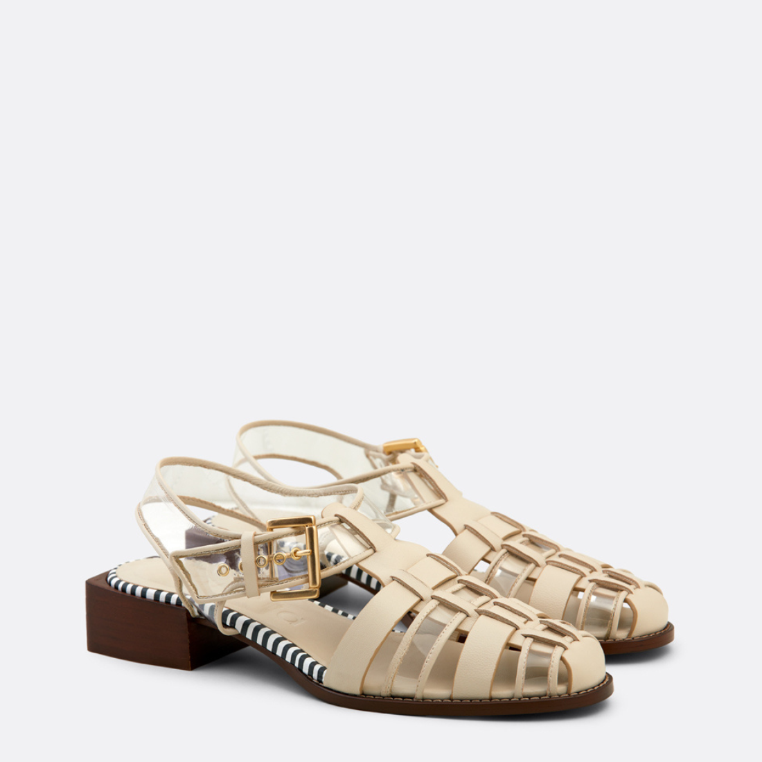Sandalias de trama