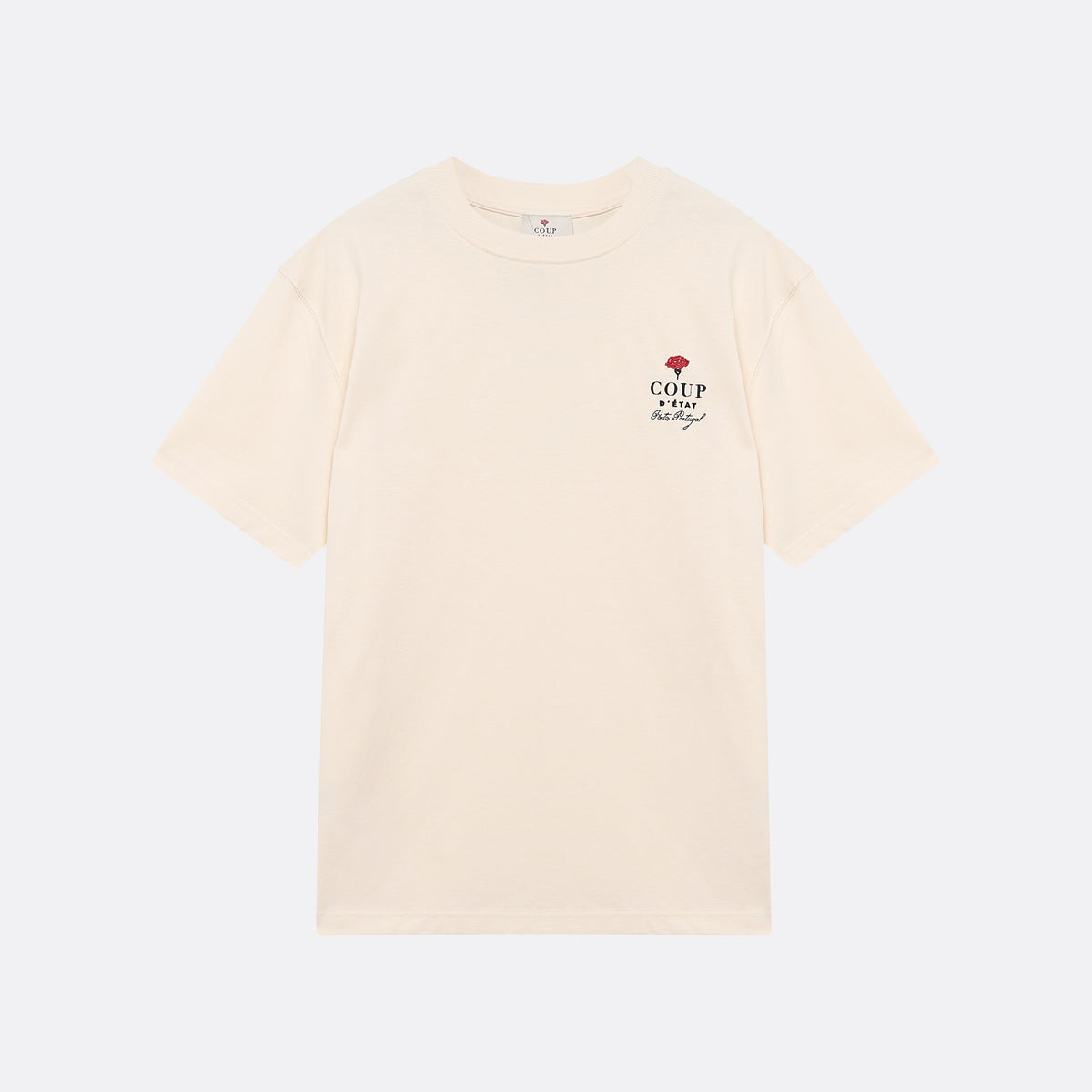 Camiseta com logotipo