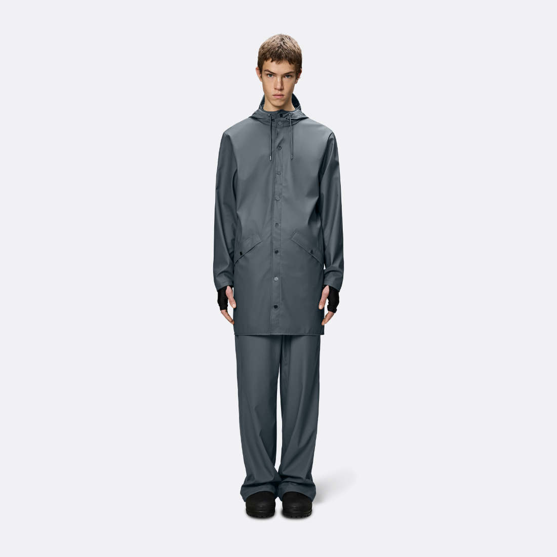 <PRODUCTTITLE> in Grey by Rains.