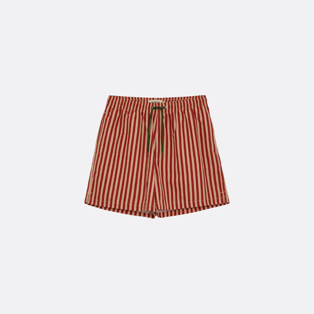 Shorts de baño a rayas