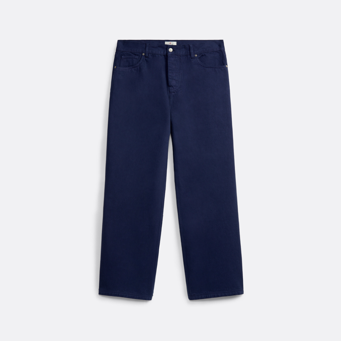 Gerade geschnittene Canvas-Hose