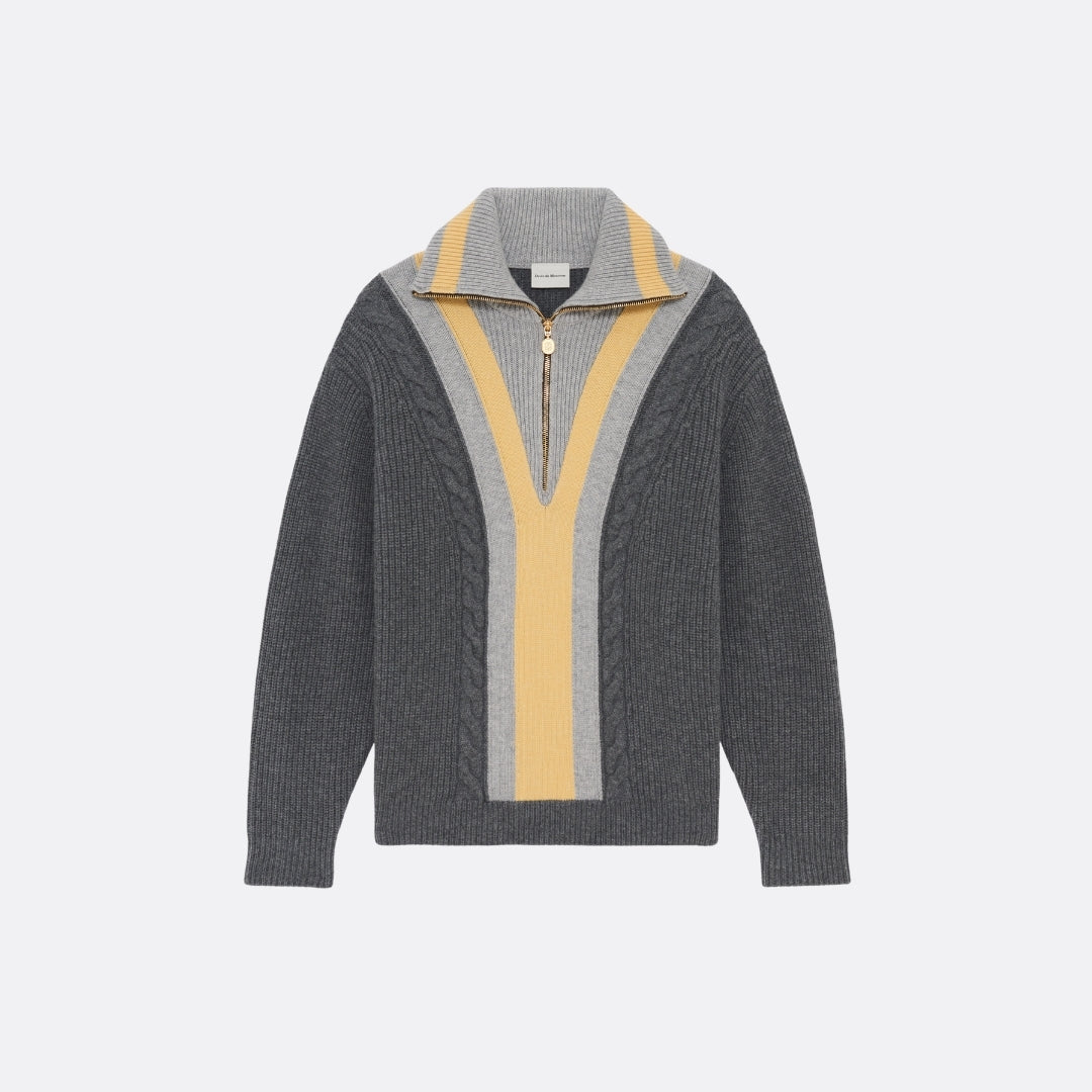 Half Zipped Sweater