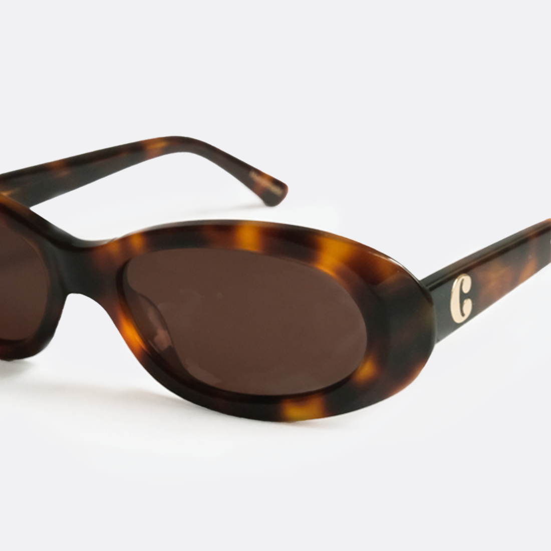 <producttitle> en marron par Corlin Eyewear.