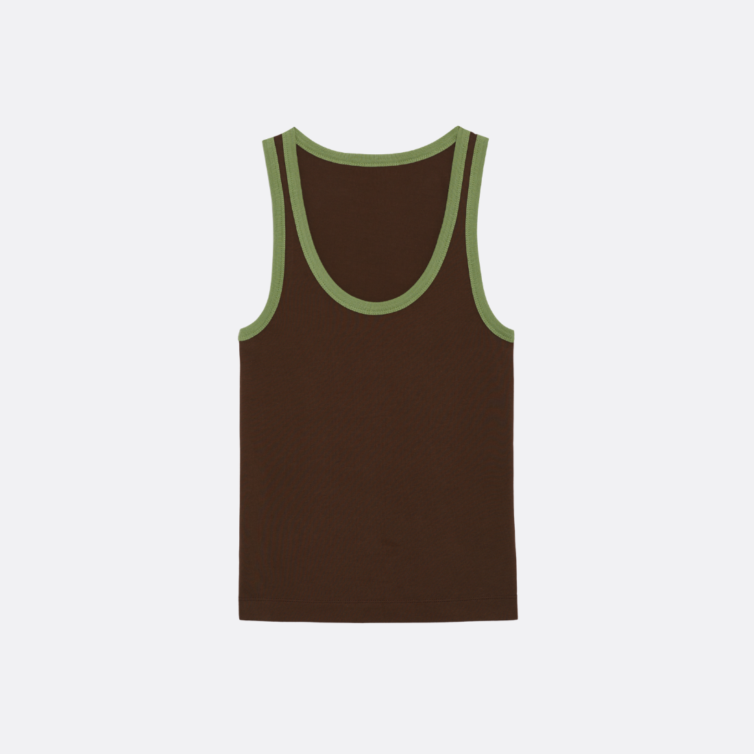 Brown Tank Top