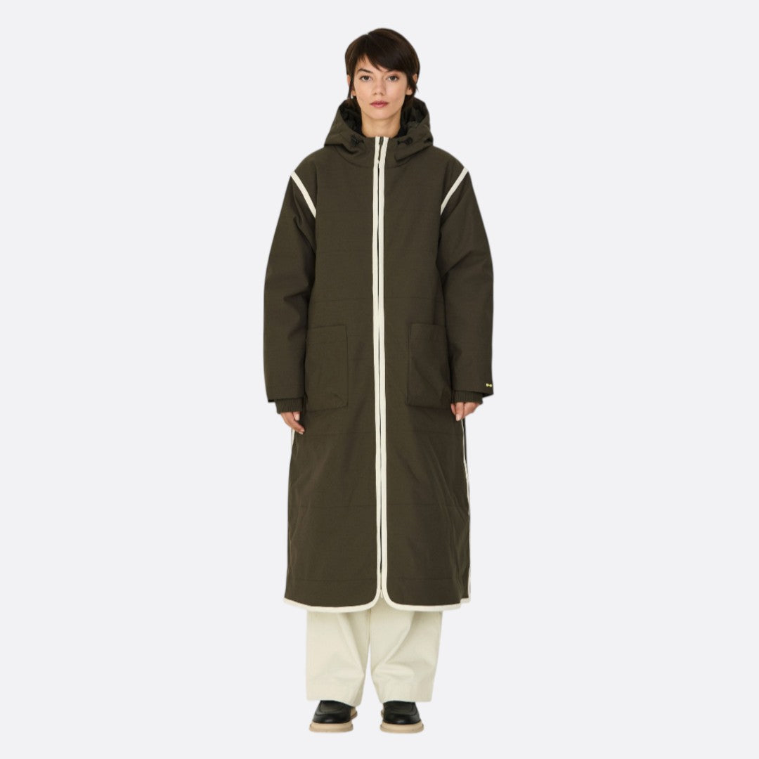 GARAI COAT TAUPE