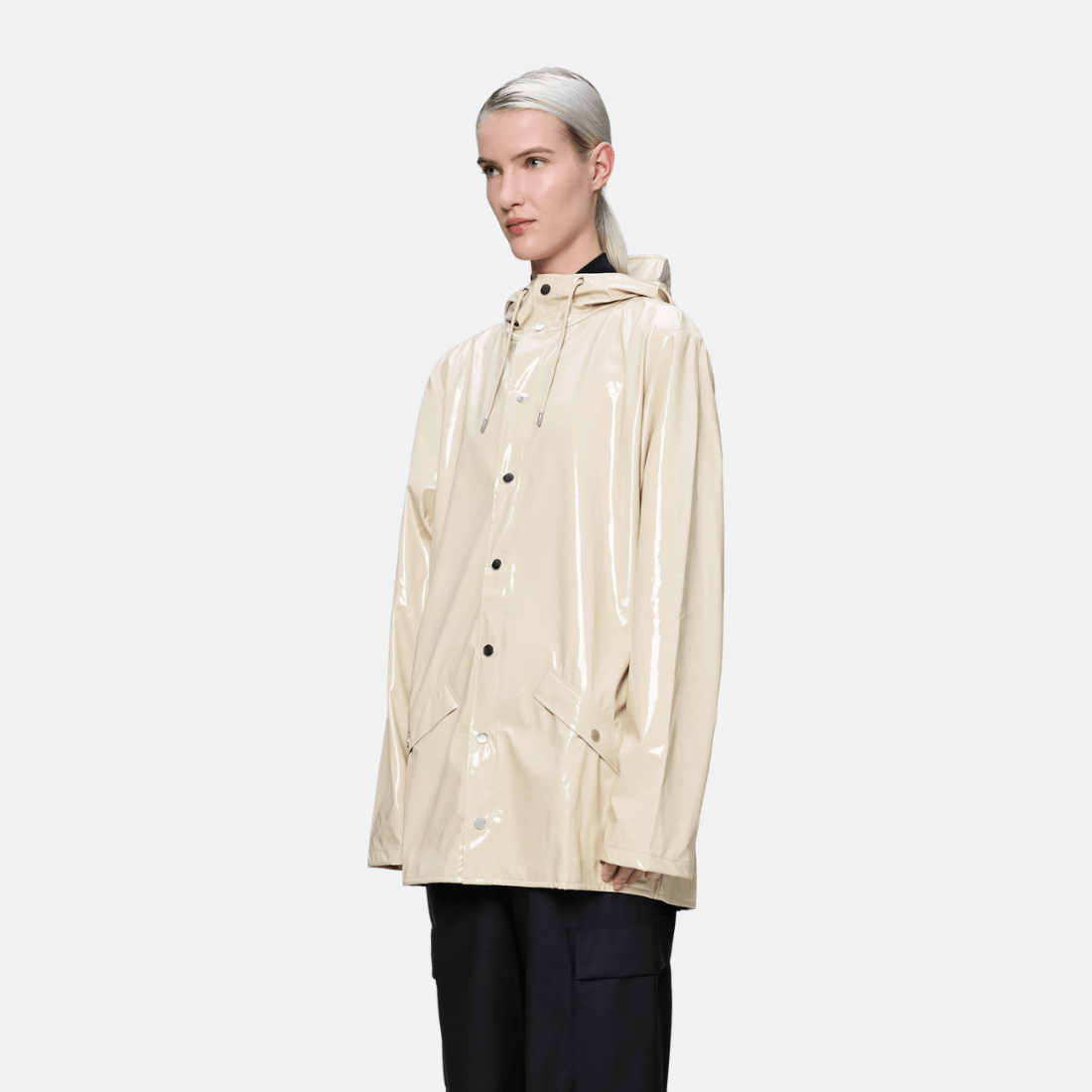 <PRODUCTTITLE> in White by Rains.