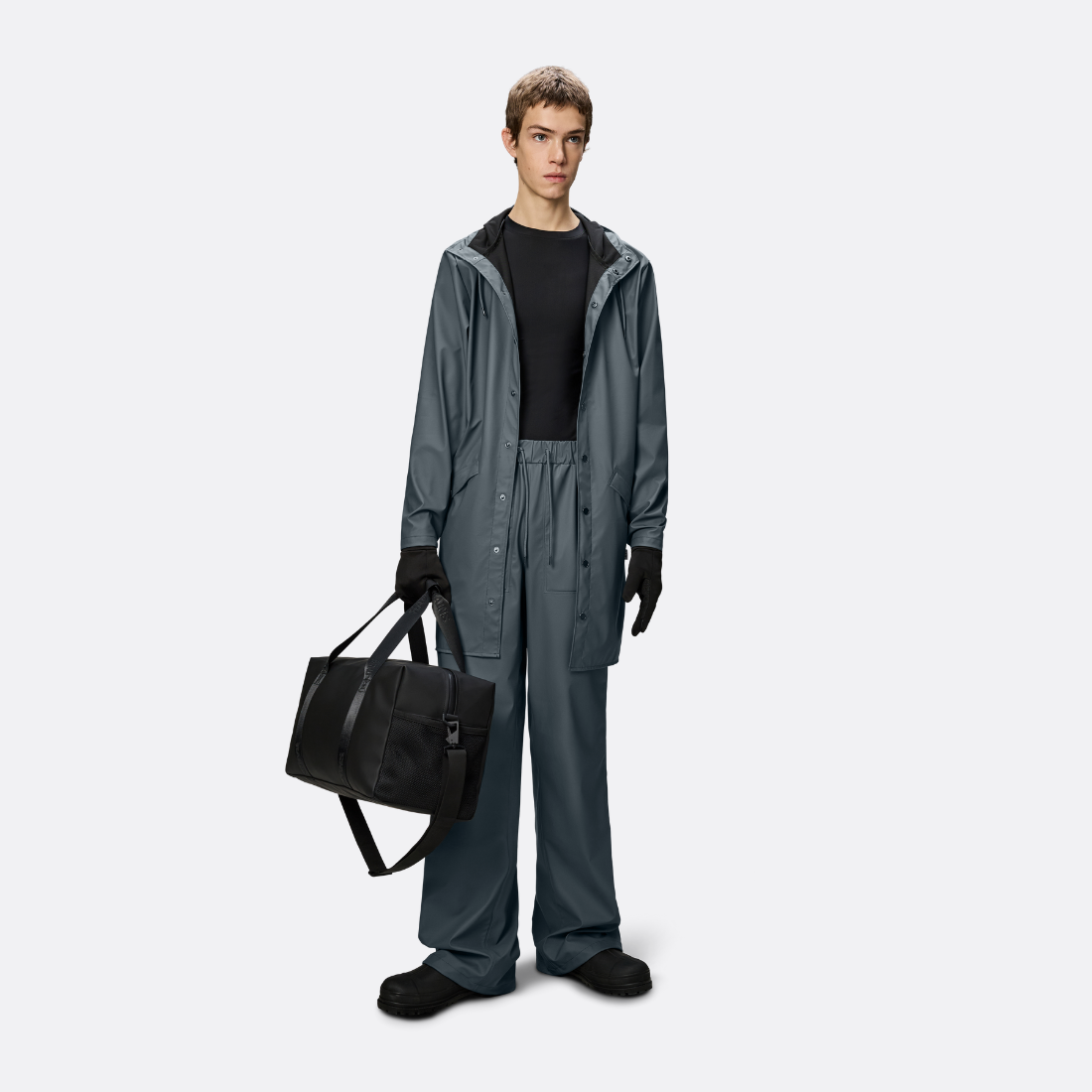 <PRODUCTTITLE> in Grey by Rains.