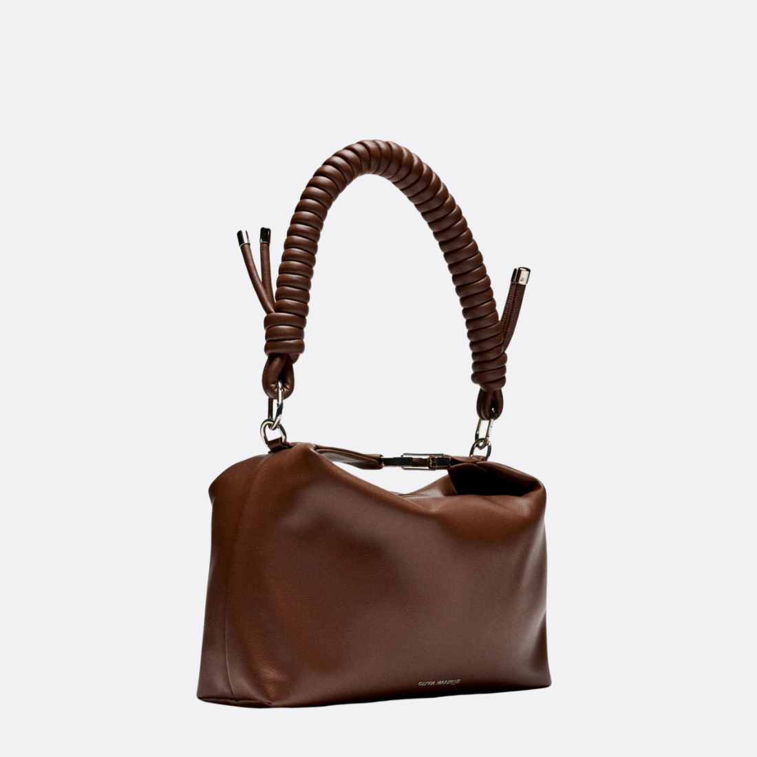 <PRODUCTTITLE> in Brown by Olivia Mareque.