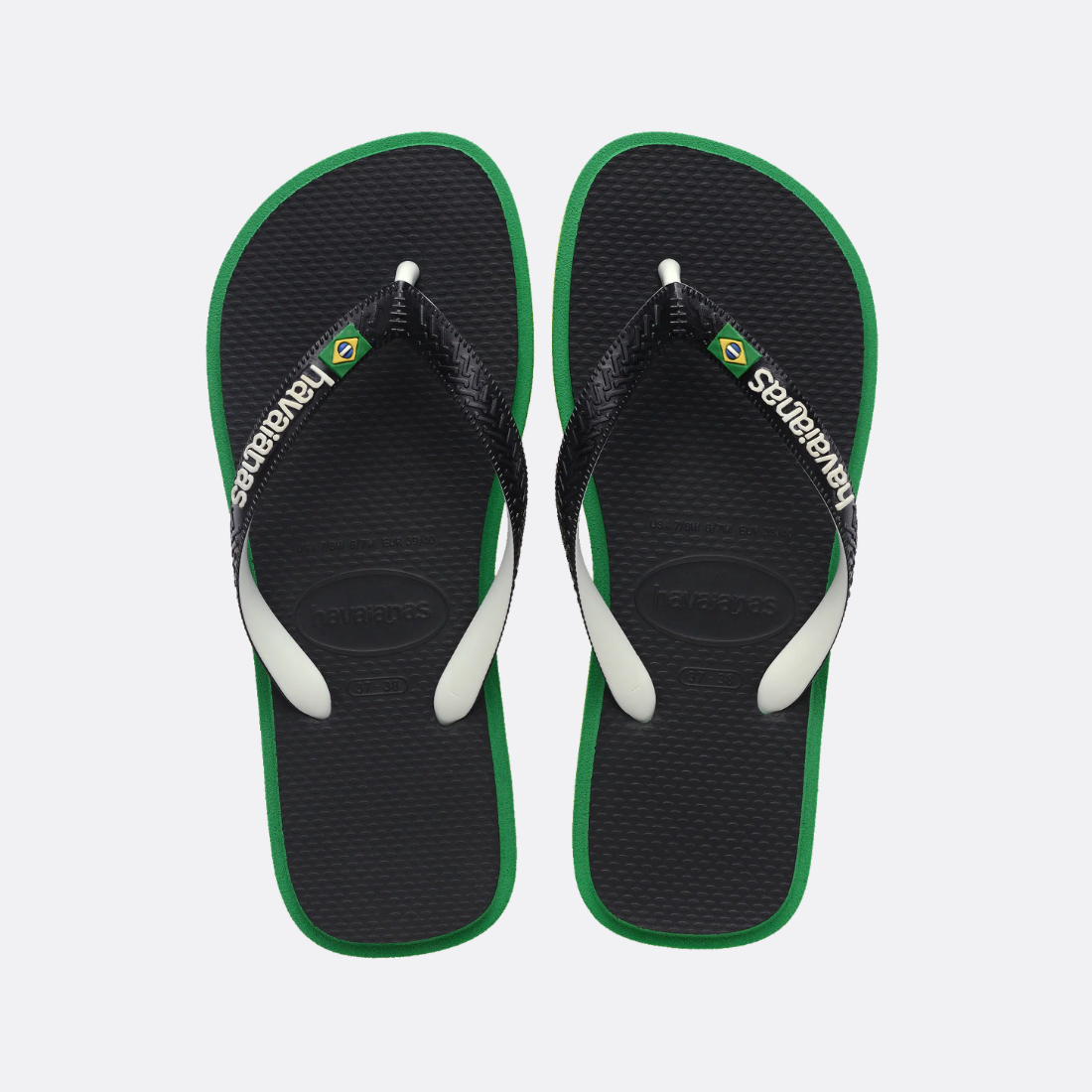 <producttitle> en noir par Havaianas.