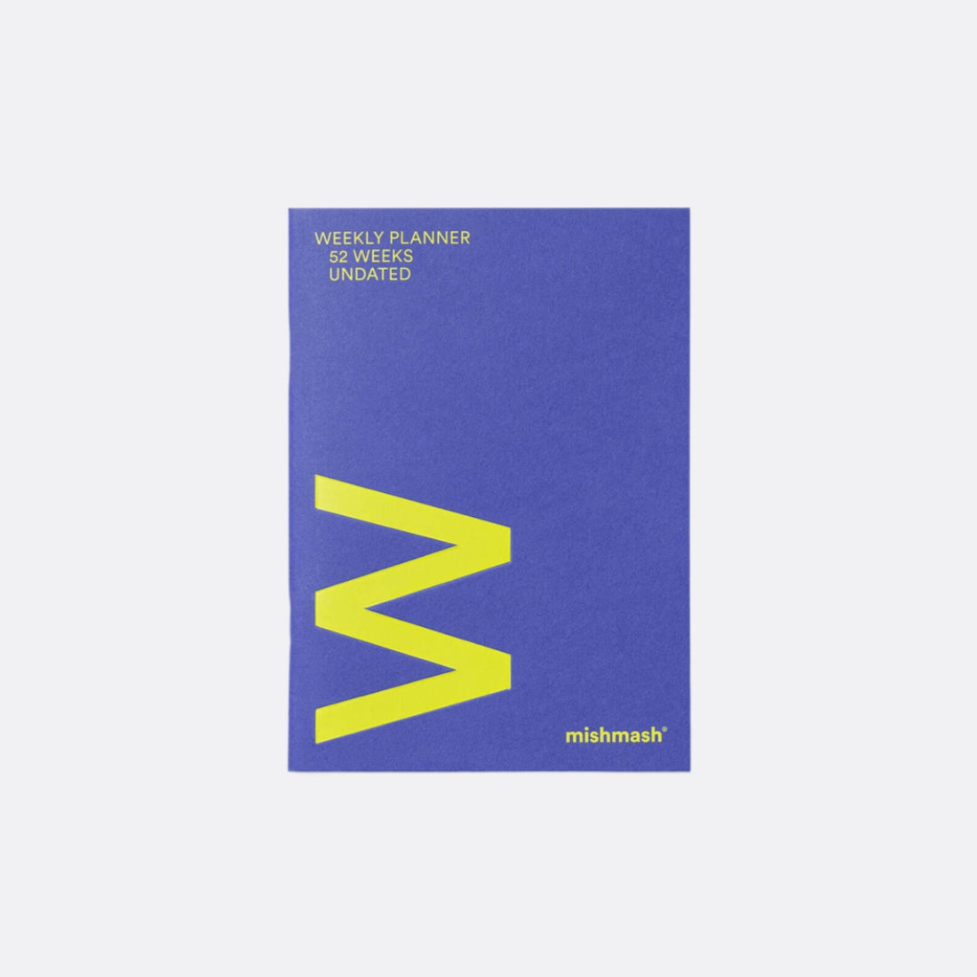 Weekly Planner Violet Blue