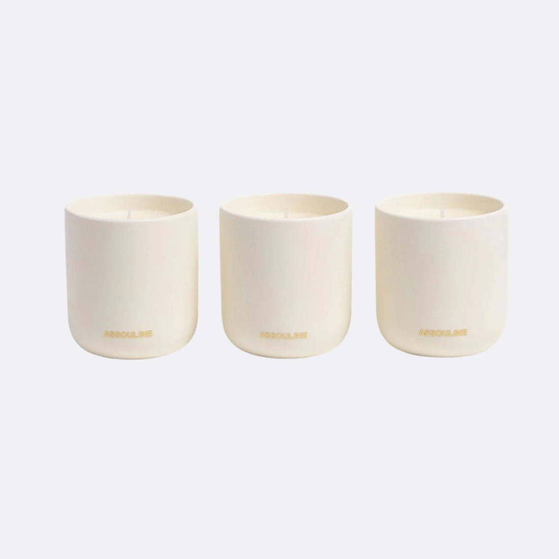 Conjunto de mini velas perfumadas para viajar de casa