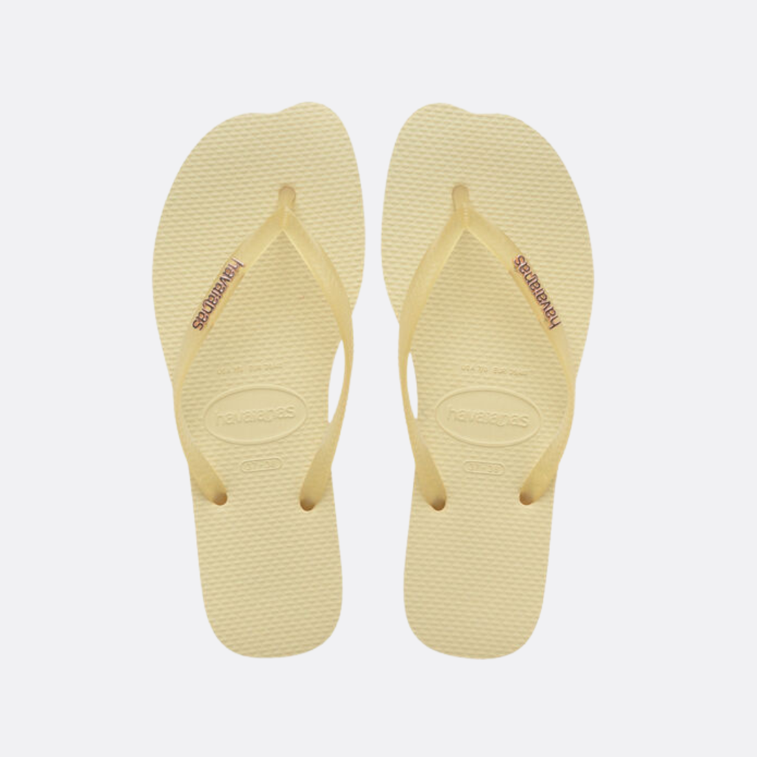 <PRODUCTTITLE> in Beige by Havaianas.