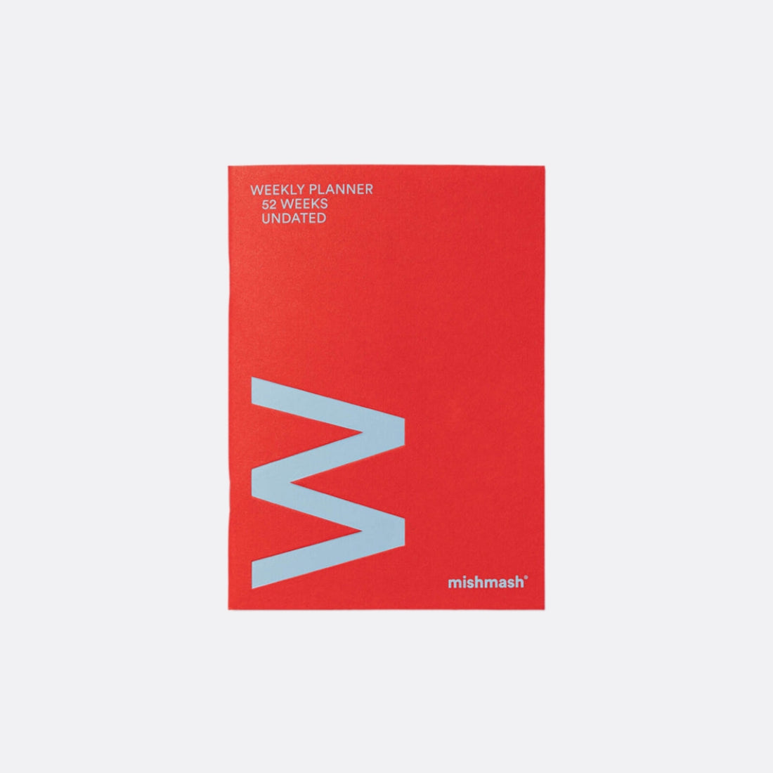 Weekly Planner Bright Red