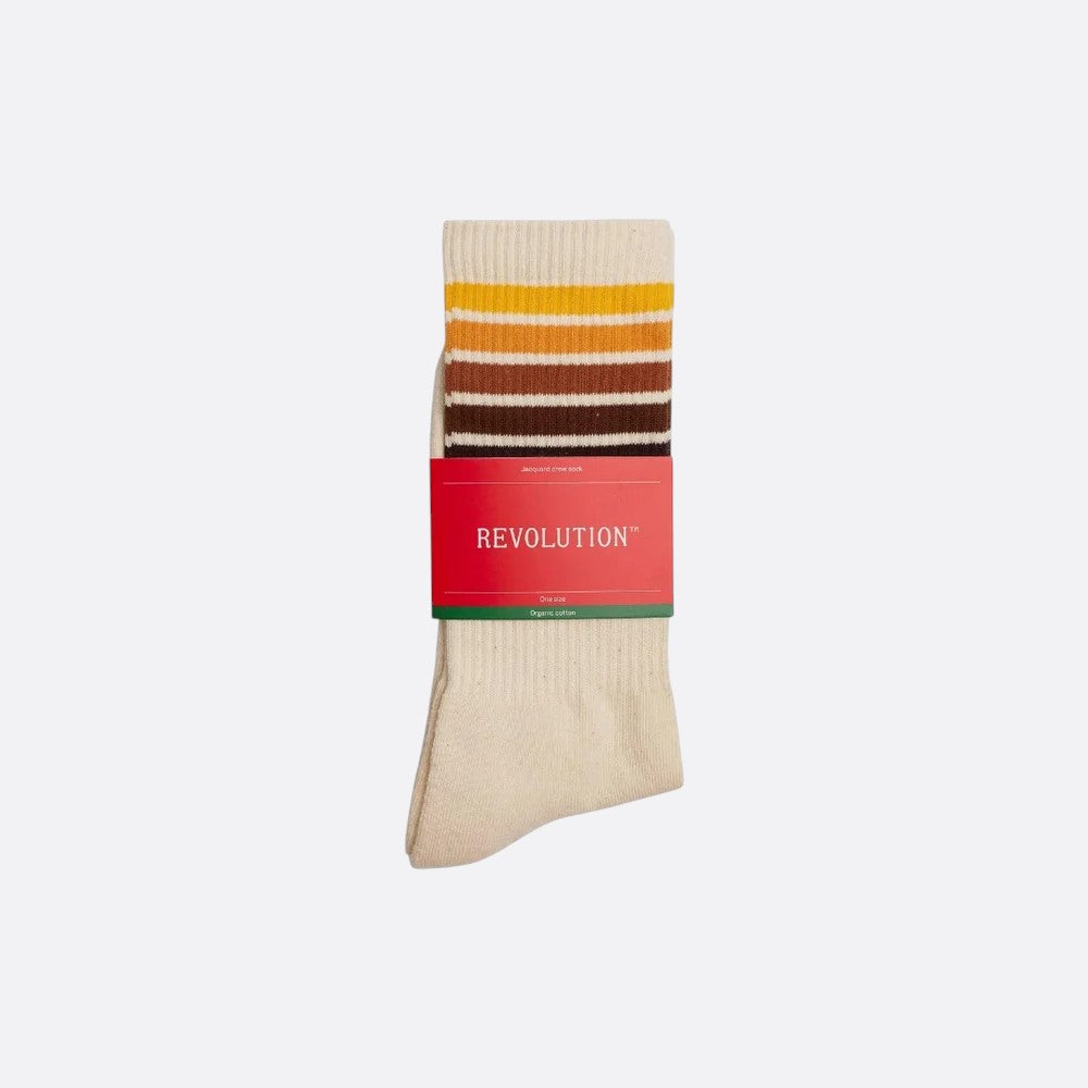 Jaquard Crew Sock