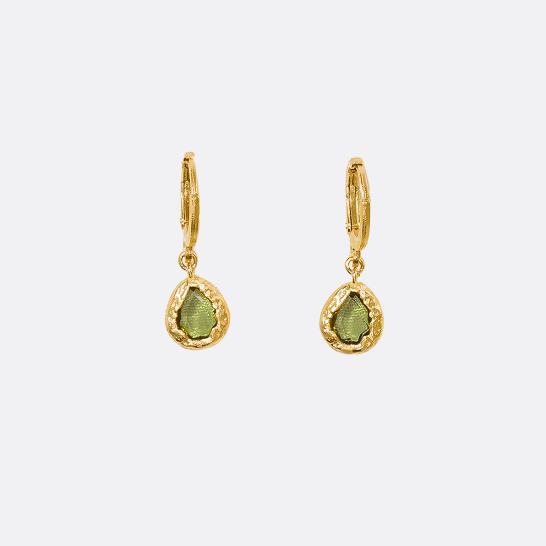 Lysia Dark Green Earrings