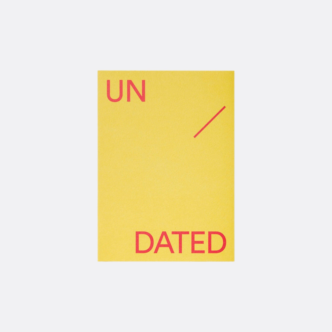 Undated Planner Notes Lemon