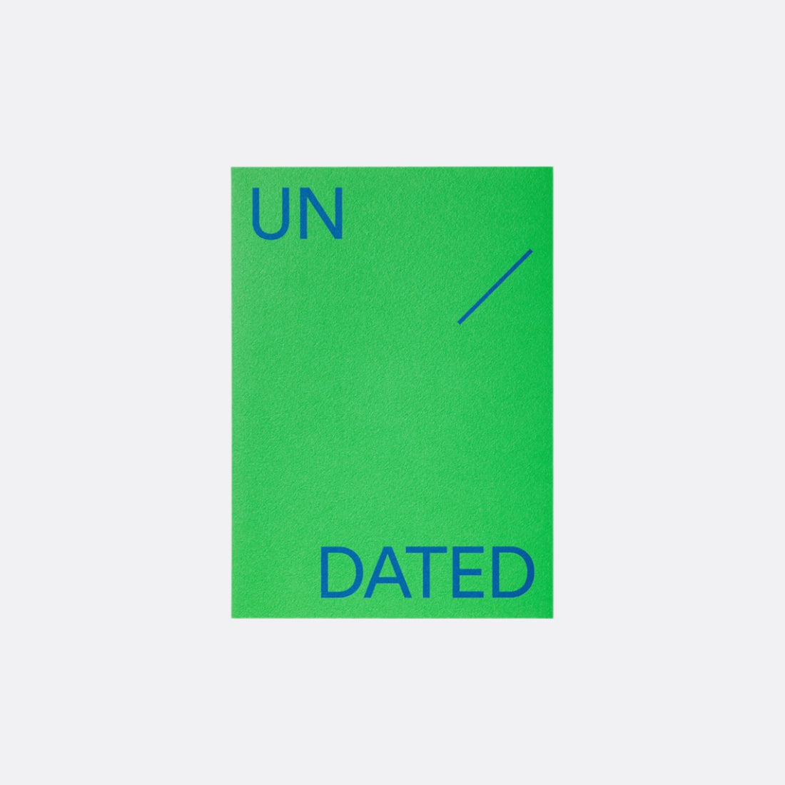 Undated Planner Notes Lucky Green